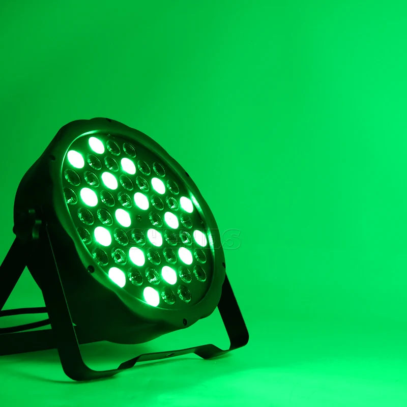 SHEHDS 54x3W RGBW LED Par Lights Strobe DMX Controller Party Dj Disco Strobe Dimming Lighting Effect Projector