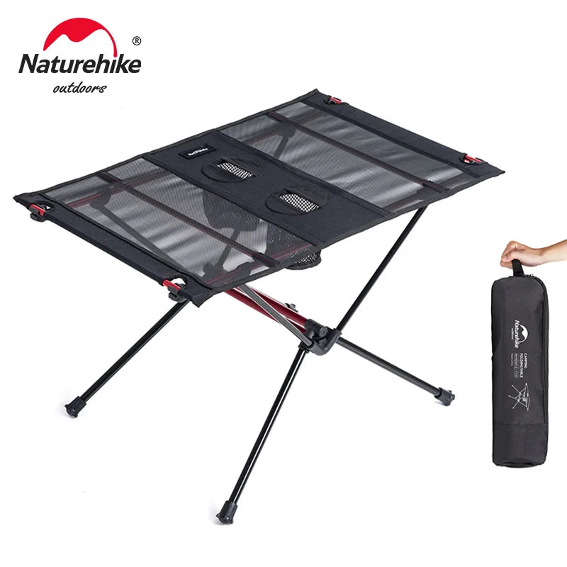 Naturehike Camping Table Folding Ultralight Portable Temporary Furniture Tourist Outdoor Foldable Picnic Camping Fishing Tables